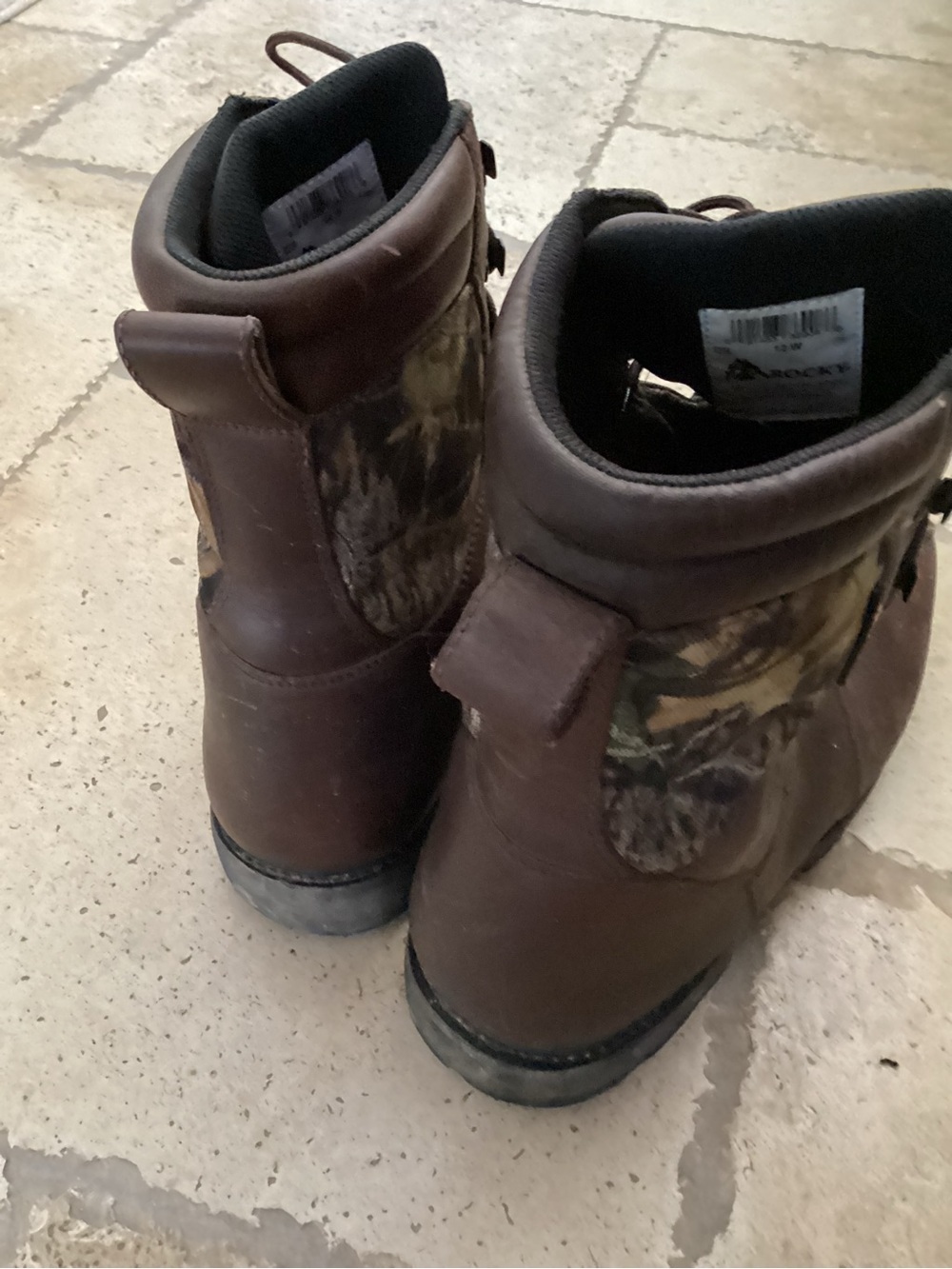 Men's Rocky 8" Traditions Waterproof Outdoor Boot SZ 12W - Picture 7 of 7